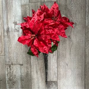 NEW Poinsettia Floral Stem